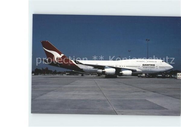 Flugzeuge Zivil Qantas VH-OJB Boeing 747-438 c/n 24373