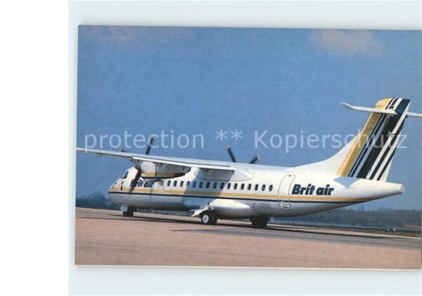 Flugzeuge Zivil Brit Air ATR 42 F-GDXL