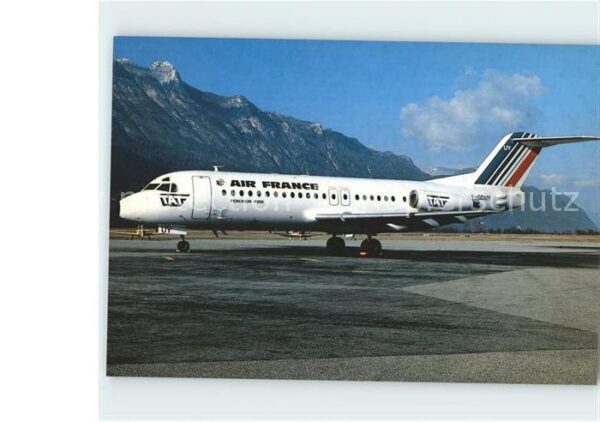 Flugzeuge Zivil Air France T.A.T. Fokker F-28-4000 F-GD