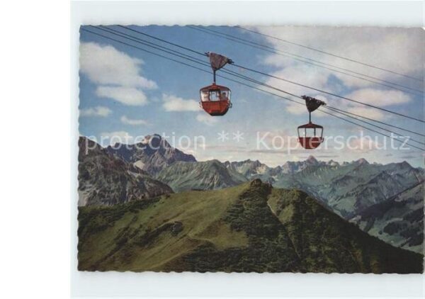 Seilbahn Riezler-Kanzelwand Kleinwalsertal Hamme