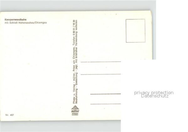 Seilbahn Kampenwand Schloss Hohenaschau Chiemgau – Bild 2