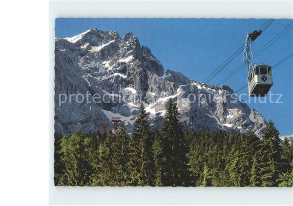 Seilbahn Eibsee Zugspitze Zugspitzgipfel