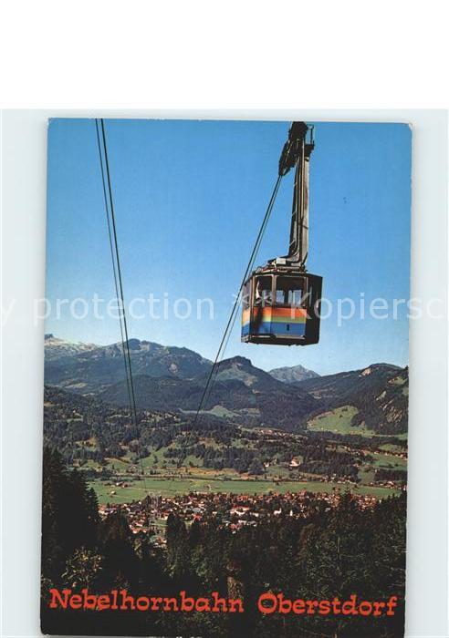 Seilbahn Nebelhorn Oberstdorf
