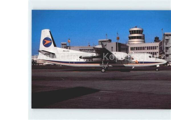 Flugzeuge Zivil Euro-Hopper.com Fokker 50 PH-JXJ c/n 20