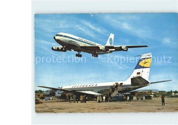 Lufthansa Pan America Flughafen Frankfurt Rhein-M