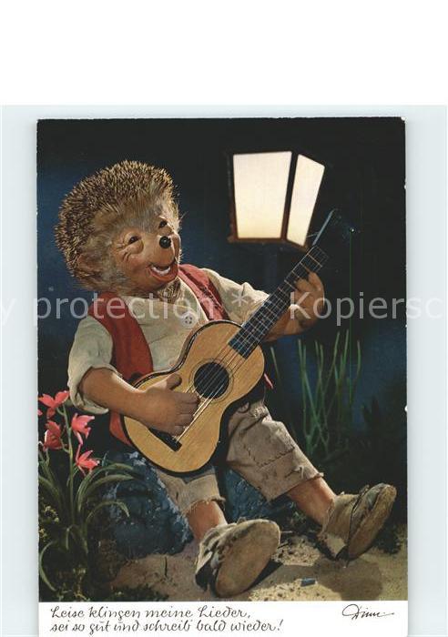 Mecki Nr. 319 Gitarre Lied Musik Strassenlaterne