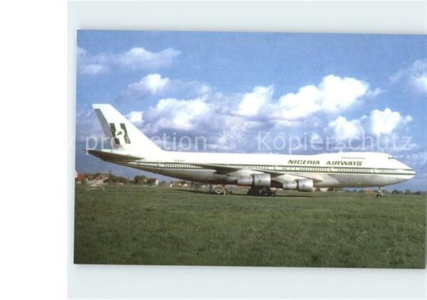 Flugzeuge Zivil Nigeria Airways B747 2B4B combi N 204AE