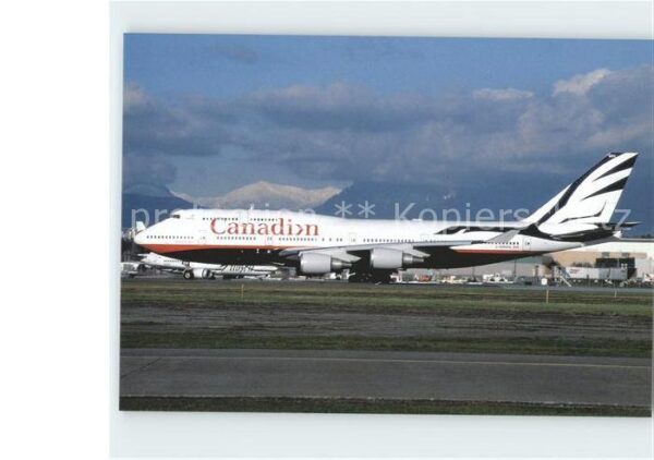 Flugzeuge Zivil Canadian Airlines Boeing B-747-400 C-GM