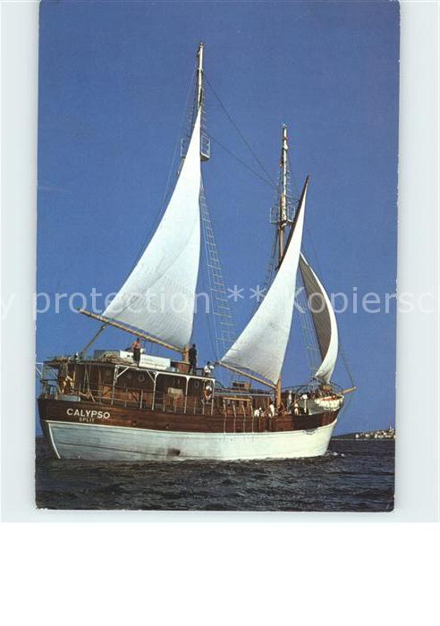 Segelschiffe Calypso Kreuzfahrt Dalmatien