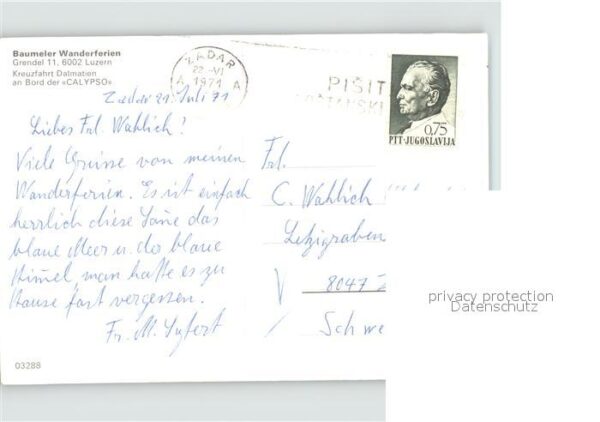 Segelschiffe Calypso Kreuzfahrt Dalmatien – Bild 2
