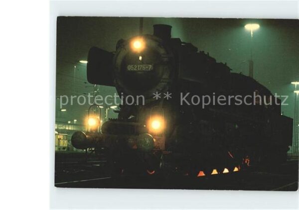 Lokomotive 052 175 Dienstbeendigung Heimat-Bahnbet