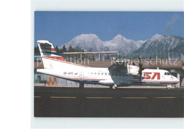 Flugzeuge Zivil CSA Aerospatiale Alenia ATR42-400 OK-AF
