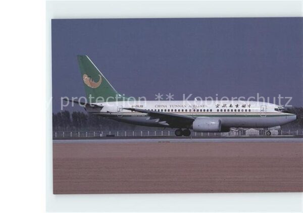 Flugzeuge Zivil China Yunnan Airlines Boeing 737-7W0 B-
