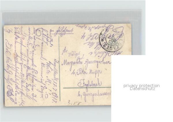 Poesie WK1 Soldat Verwundeter Stolzenfels am Rhein – Bild 2