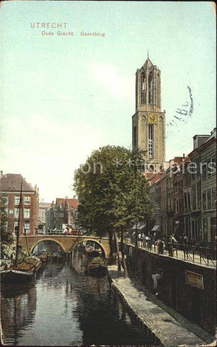Utrecht Oude Gracht Gaardbrug