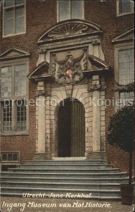 Utrecht Jans Kerkhof Ingang Museum van Nat. His