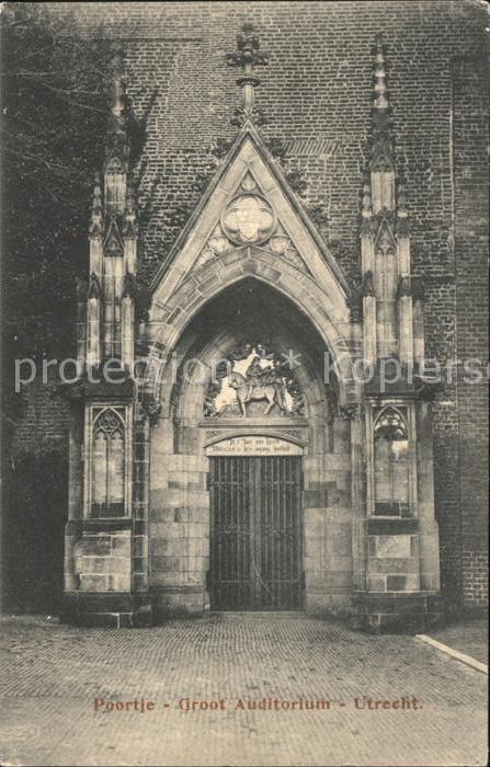 Utrecht Poortje Groot Auditorium