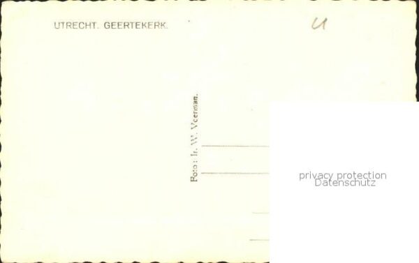 Utrecht Geertekerk Kirche – Bild 2