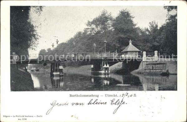 Utrecht Bartholomeusbrug Brücke