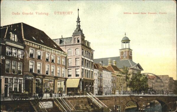 Utrecht Oude Gracht Viebrug