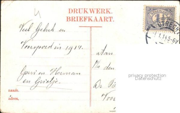 Utrecht Zadelstraat met Domtoren – Bild 2