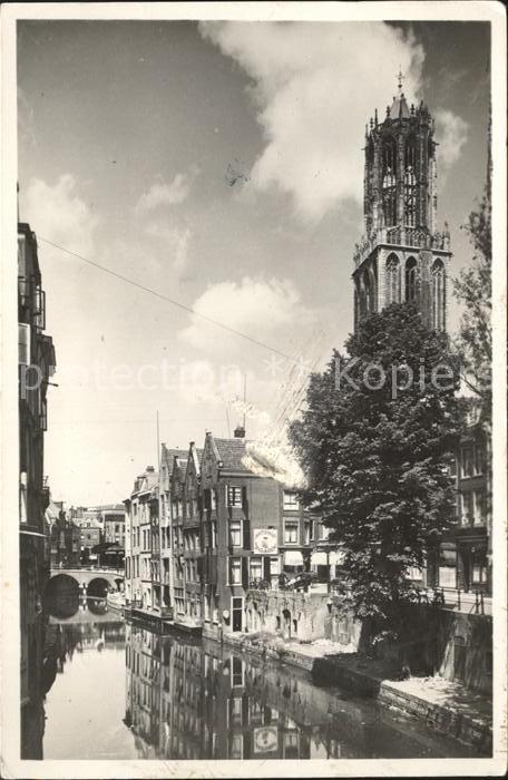 Utrecht Oude Gracht Domtoren