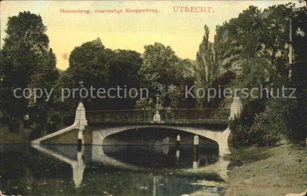 Utrecht Heerenbrug voormalige Knuppelbrug