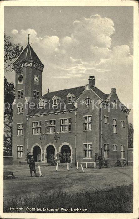 Utrecht Kromhoutkazerne Wachtgebouw Kaserne Wac