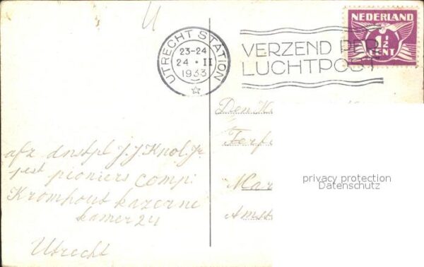 Utrecht Kromhoutkazerne Wachtgebouw Kaserne Wac – Bild 2