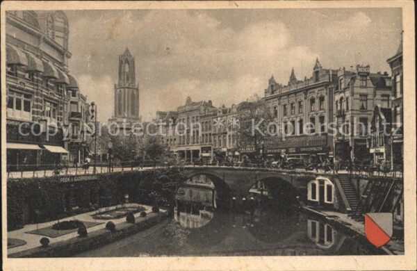 Utrecht Oude Gracht Bakkerbrug Wappen