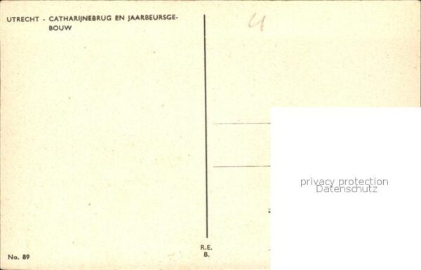 Utrecht Cathearijnebrug en Jaarbeursgebouw Wapp – Bild 2