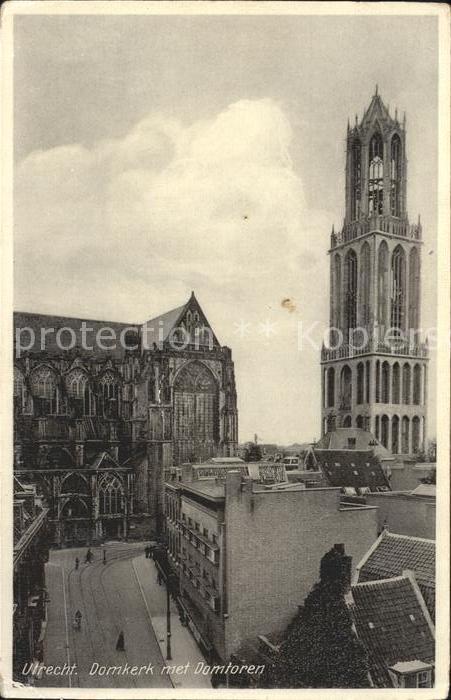 Utrecht Domkerk met Domtoren