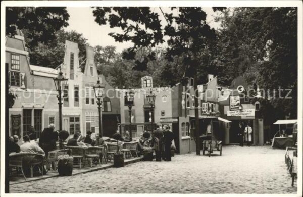 Rotterdam De Nieuwe Markt in Oud Rotterdam