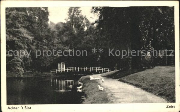 Zeist Achter 't Slot Enten Brücke