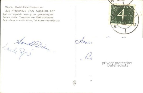 Maarn Gedenkteken van Napoleon Pyramide van A – Bild 2