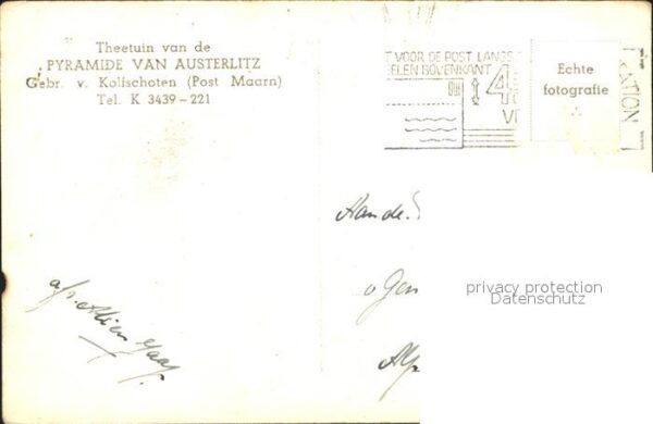Maarn Theetuin van Pyramide van Austerlitz – Bild 2
