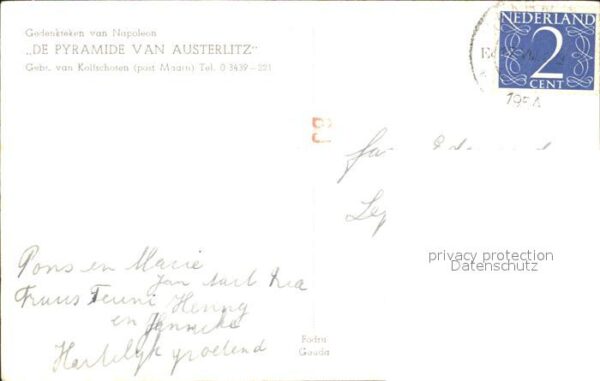 Maarn Gedenkteken van Napoleon Pyramide van A – Bild 2