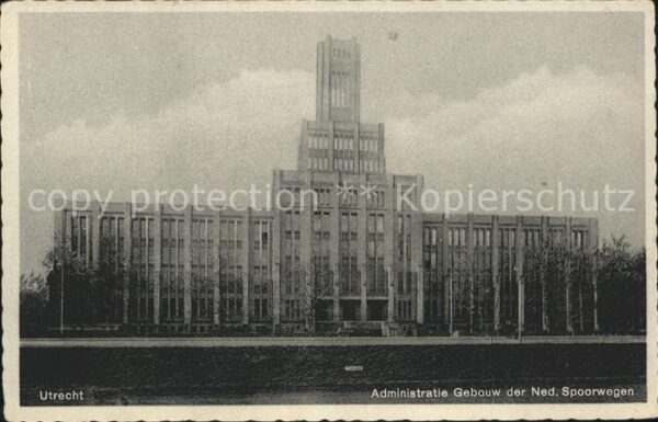 Utrecht Administratie Gebouw der Ned. Spoorwege