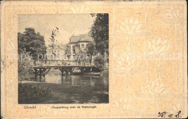 Utrecht Knuppelbrug over de Maliesingel