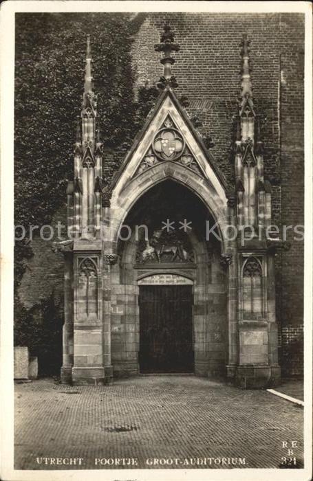 Utrecht Poortje Groot Auditorium