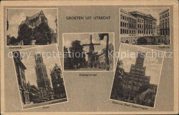 Utrecht Domkerk Dom Adelaarstraat Gebouw Ned Sp