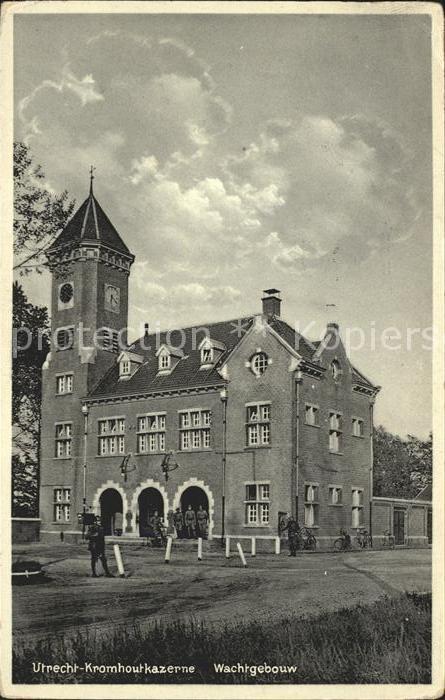 Utrecht Kromhoutkazerne Wachtgebouw Kaserne