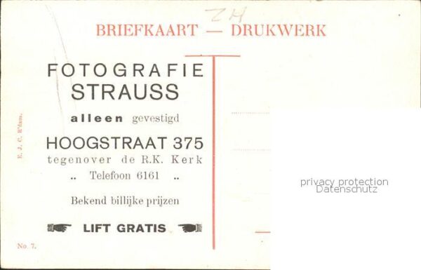 Rotterdam Westersingel met Remonstrandsche Kerk K – Bild 2