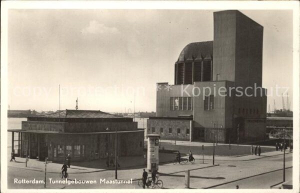 Rotterdam Tunnelgebouwen Maastunnel
