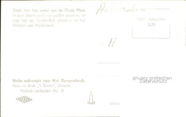 Rotterdam Nationale ramp Februar 1953 Flutkatastr – Bild 2