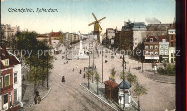 Rotterdam Calandplein Windmühle
