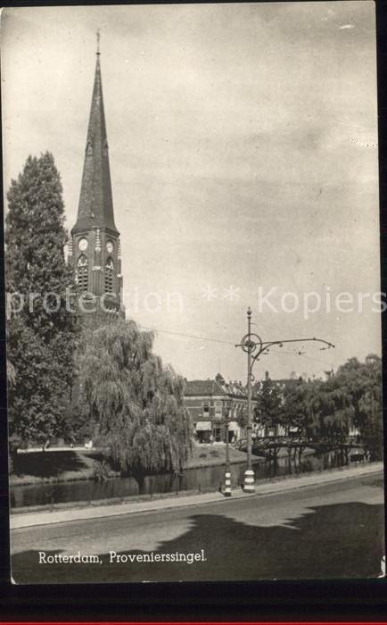 Rotterdam Provenierssingel Kirchturm