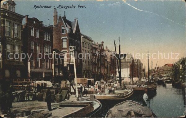 Rotterdam Haagsche Veer Schiffe