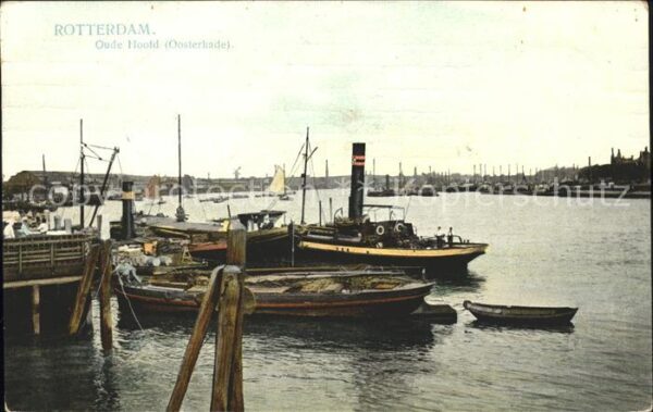 Rotterdam Oude Hoofd Oosterkade Schiff Dampfer
