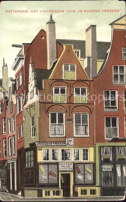 Rotterdam Historische Huis In Duizend Vreezen